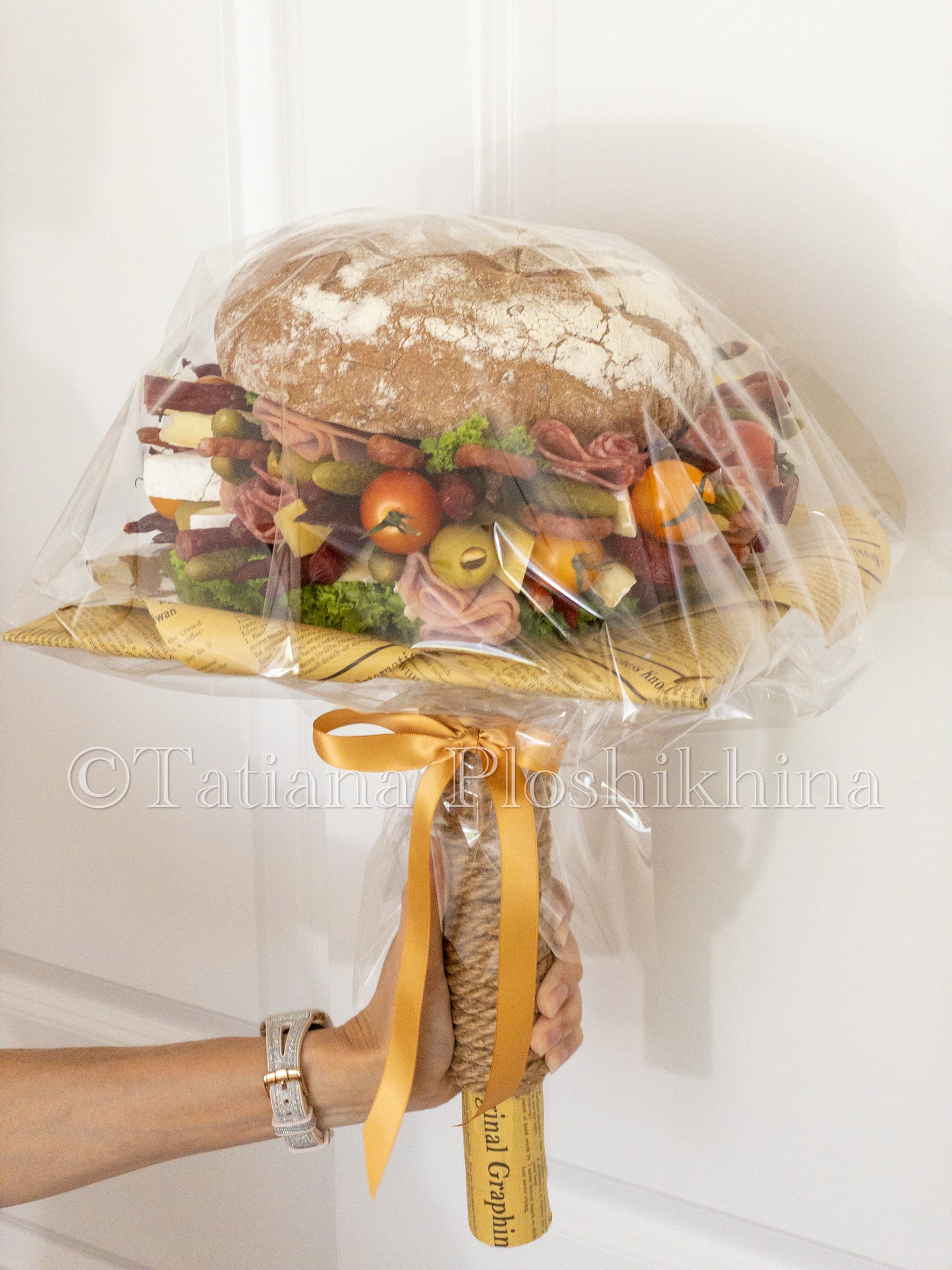 Burger-bouquet